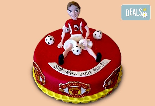 3D торта за футбулни фенове и фенове на спорта от Сладкарница Джорджо