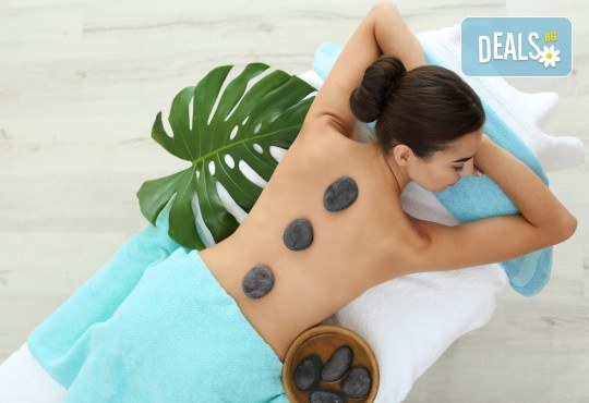 120-минутна масажна грижа за тяло, Hot Stone терапия и детоксикация в