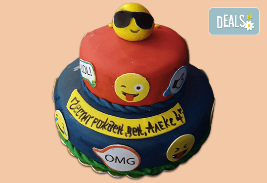 Party торта с 3D декорация от Сладкарница Джорджо Джани