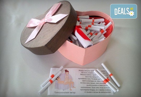 Специален комплект игра 'Кама Сутра за влюбени' от Just Love Day