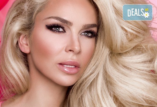 Вашият нов цвят! Боядисване с боя на клиента, терапия с Selective, кератинова терапия с маска + прическа в Салон Blush Beauty! - Снимка 1