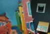 „Зимни фенери“! 3 часа рисуване с вино на 15-ти декемви (неделя) - рисуване на картина с акварел + чаша вино под инструкциите на професионален художник в Пух арт студио - thumb 11
