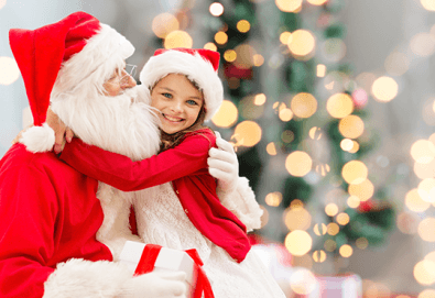 Посещение на Дядо Коледа и Снежанка на адрес на клиента в рамките на град София от Детски център Щастливи деца!
