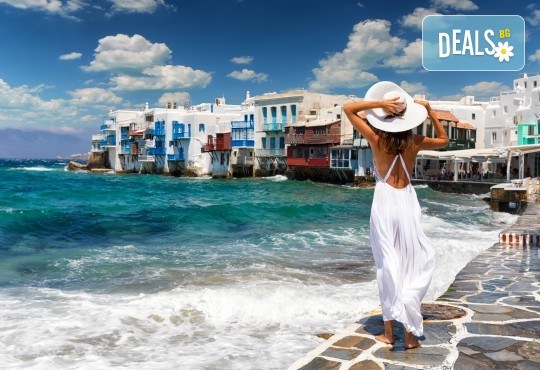 Почивка на остров Миконос - перлата на Цикладите! 4 нощувки със закуски, самолетен билет, салонен багаж и трансфер - Снимка 1