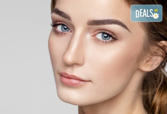 Красива кожа! Почистване и оформяне на вежди, нанасяне на пилинг и златна маска за лице в студио Нова - Снимка 2