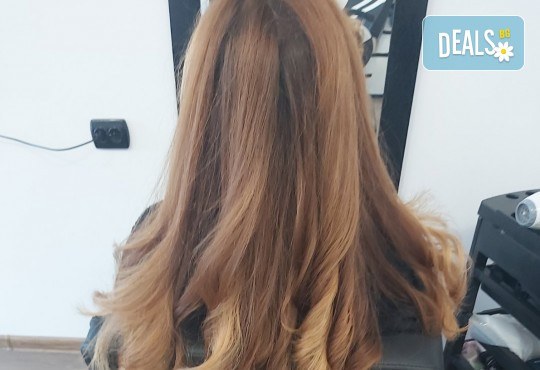 Терапия за коса, оформяне със сешоар и стилизиране на прическа в салон за красота Bibi Fashion! - Снимка 4