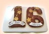 С цифри! Изкушаващо вкусна бутикова АРТ торта с цифри и размер по избор от Сладкарница Джорджо Джани - thumb 12