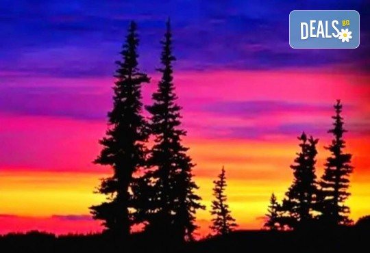 3 часа рисуване на романтичен Залез с акварел на 17.01. от 19ч. + чаша вино в Пух арт студио - Снимка 1