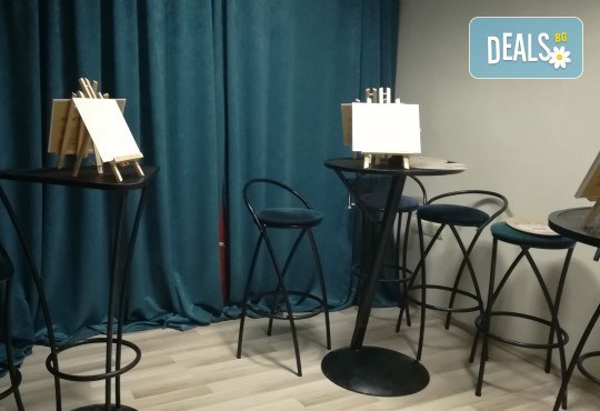 3 часа рисуване на романтичен Залез с акварел на 17.01. от 19ч. + чаша вино в Пух арт студио - Снимка 14