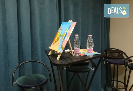 3 часа рисуване на романтичен Залез с акварел на 17.01. от 19ч. + чаша вино в Пух арт студио - Снимка 12