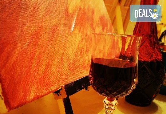 Настроение и изкуство! 3 часа арт занимания по избор и чаша вино в Арт школа Слънчеви приказки - Снимка 4