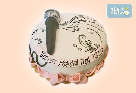 За музиканти! Торта за DJ, музиканти, певци, художници и артисти от Сладкарница Джорджо Джани - Снимка 4