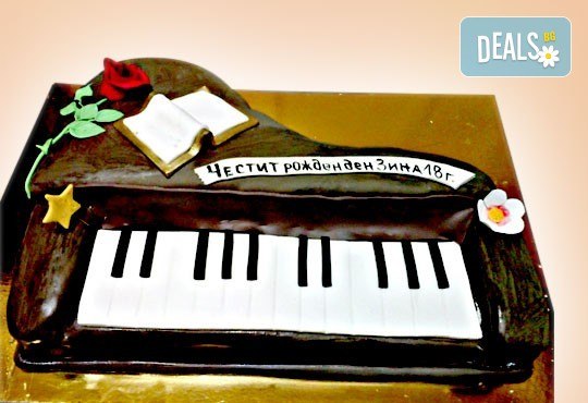За музиканти! Торта за DJ, музиканти, певци, художници и артисти от Сладкарница Джорджо Джани - Снимка 2
