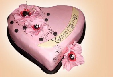 AMORE! Подарете Торта Сърце по дизайн на Сладкарница Джорджо Джани