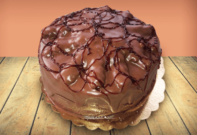 Шоколад и баварски крем! Шоколадова торта Париж с 8, 12 или 16 парчета от майстор-сладкарите на Сладкарница Джорджо Джани