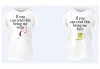 Романтично и забавно! 2 броя тениски за двойки със снимка или щампа по Ваш избор от Хартиен свят! - thumb 5