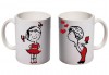 Романтичен подарък за Деня на влюбените! 2 броя чаши за двойки с дизайн по избор от Хартиен свят - thumb 1