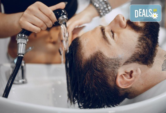 Дамско или мъжко подстригване, масажно измиване с професионални италиански продукти и изсушаване в салон Atelier Des Fleurs - Снимка 5