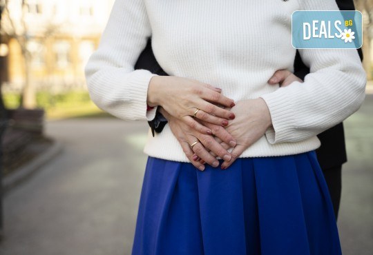 За Свети Валентин! Портретна фотосесия за двама на открито или в студио с 25 обработени кадъра от Фото Студио Амели - Снимка 5