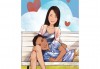 Подарете с любов за Свети Валентин или 8-ми март! Изработка на карикатура с готов дизайн, с рамка и подарък: картичка от Хартиен свят - thumb 5