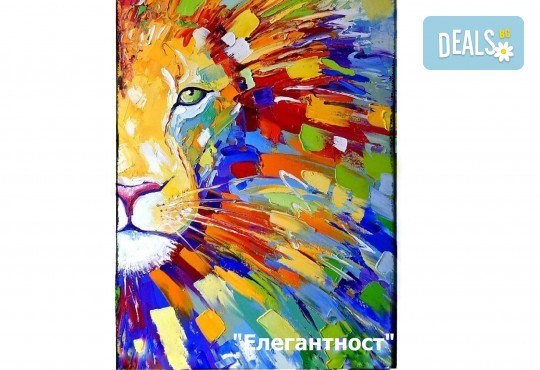 Рисуване и вино! 3 часа рисуване на картина с акрил през февруари + чаша вино в Пух арт студио - Снимка 13