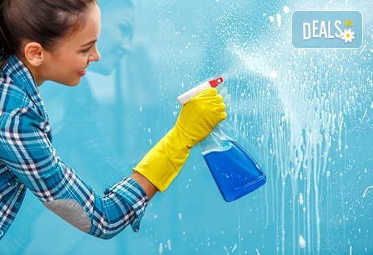 Двустранно измиване на прозорци и прилежаща дограма в дом или офис до 105 кв.м. в Рената 73 ЕООД - Снимка 1