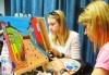В цветовете на любовта! Рисуване и вино: картина с акрил, метод стъпка по стъпка + чаша вино в Пух арт студио - thumb1 9