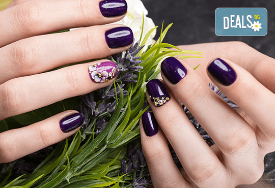 Маникюр с гел лак от богатите палитри на Gelish, Cucio, OPI, Nailover и Luxio, 2 рисувани декорации и по желание сваляне на стар гел лак в Artistic Studio - Снимка 3