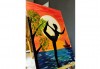 Рисуване и вино! 3 часа рисуване на картина с акрил през м. март + чаша вино в Пух арт студио - thumb 28