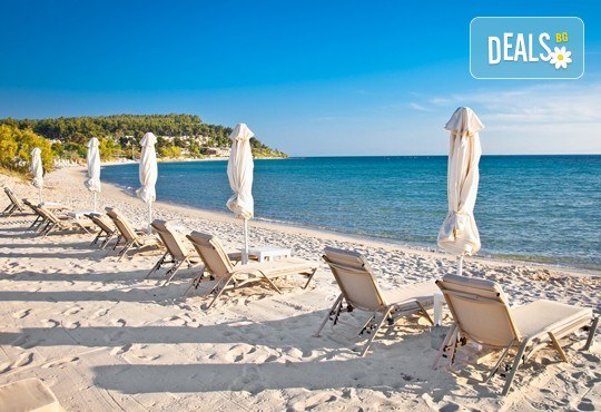 Ранни записвания за почивка през юни или септември в Hotel Marialena 3* в Неа Флогита, Халкидики! 7 нощувки със закуски и вечери, възможност за транспорт - Снимка 2