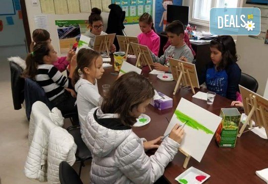 Рисуване на картина Spongebob за деца и възрастни на 02.05. от 18ч. от Образователна академия Smile - Снимка 2