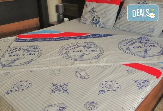 Стилен и качествен спален комплект от 100 % памук-ранфорс с десен по избор от Spalnoto Belio - Снимка 3