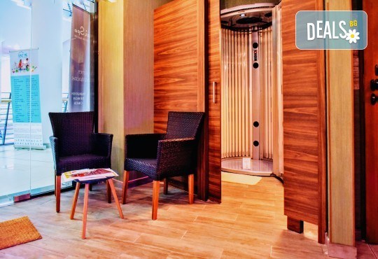 Отслабваща терапия за тяло с кофеинов пилинг, антицелулитен масаж, маска, кавитация и инфрачервена сауна в салон Thai Spa, Bulgaria mall - Снимка 5