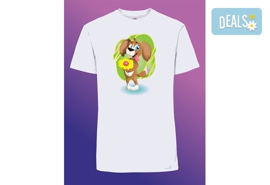 Забавен и оригинален подарък! Тениска с щампа по Ваш избор от Хартиен свят - Снимка 2