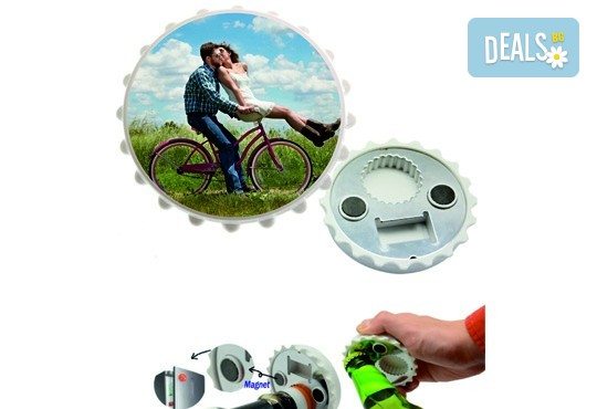 Изработка на магнит-отварачка с индивидуален дизайн на клиента от Хартиен свят - Снимка 1