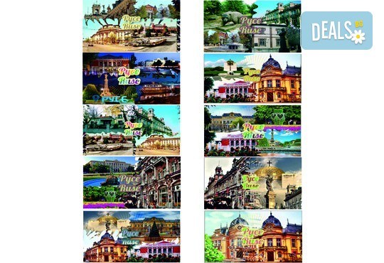 100 броя магнити – елипса или правоъгълни, с индивидуален дизайн от Хартиен свят - Снимка 2