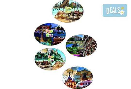 100 броя магнити – елипса или правоъгълни, с индивидуален дизайн от Хартиен свят - Снимка 1