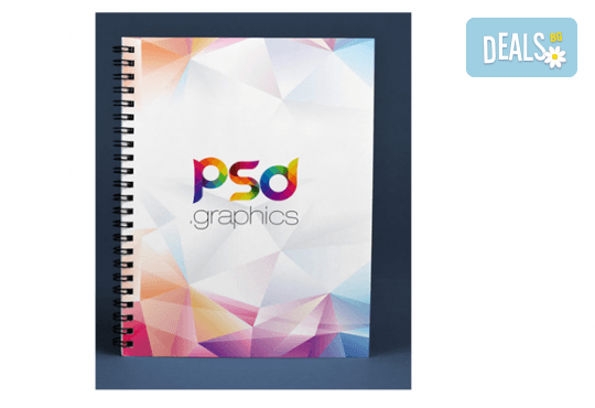 За Вашия бизнес! Изработка на фирмен тефтер с твърди корици и формат А5 от Хартиен свят - Снимка 1