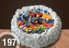 Детска торта с 12 парчета с крем и какаови блатове + детска снимка или снимка на клиента, от Сладкарница Джорджо Джани - thumb 23