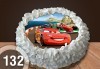 Детска торта с 12 парчета с крем и какаови блатове + детска снимка или снимка на клиента, от Сладкарница Джорджо Джани - thumb 8