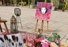 Романтика на 24-ти май! 3 часа рисуване на открито на тема Париж, с напътствията на професионален художник + чаша вино и минерална вода в Арт ателие Багри и вино - thumb 7