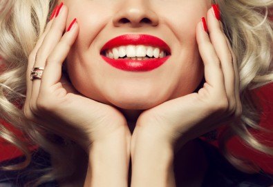 Дълготрайни и красиви цветове! Маникюр с гел лак CND или Bluesky и 2 декорации в Салон за красота Bellisima