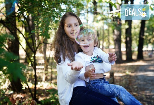 Детска, семейна или индивидуална фотосесия на открито или на адрес на клиента + подарък DVD от New Line Production - Снимка 21