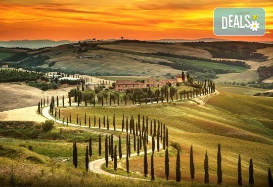 Самолетна екскурзия до Тоскана! 4 нощувки със закуски и вечери, билет с летищни такси, възможност за посещение на Чинкуе Терре, Пиза и Флоренция - Снимка 2