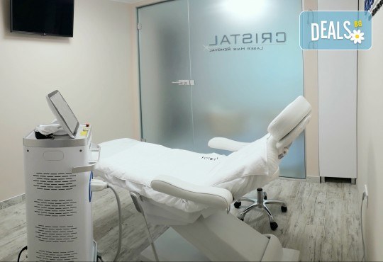 Лазерна епилация за мъже на зона по избор с японски лазер Fotora Power Laser в новооткритото студио Cristal - Снимка 4