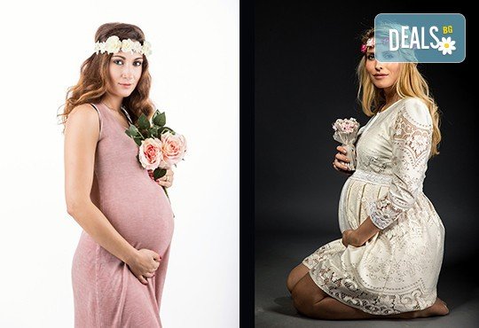 Лято е! Фотосесия за бременни на открито с включени аксесоари и рокли + обработка на всички заснети кадри, от Chapkanov photography - Снимка 14