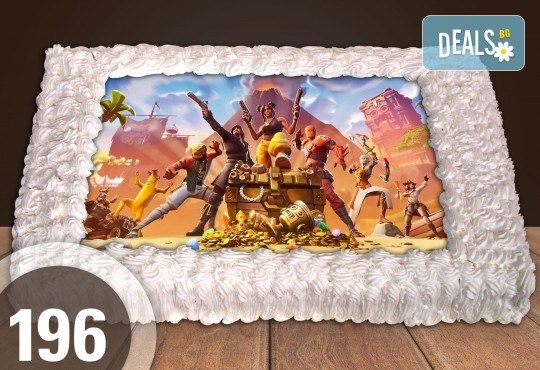 Голяма детска торта 20, 25 или 30 парчета със снимка на любим герой от Сладкарница Джорджо Джани - Снимка 87
