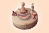 Честито бебе! Торта за изписване от родилния дом, за 1-ви рожден ден или за прощъпулник, специална оферта на Сладкарница Джорджо Джани - thumb 12