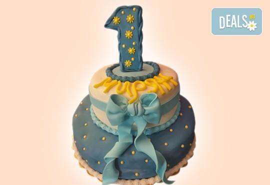 Честито бебе! Торта за изписване от родилния дом, за 1-ви рожден ден или за прощъпулник, специална оферта на Сладкарница Джорджо Джани - Снимка 4