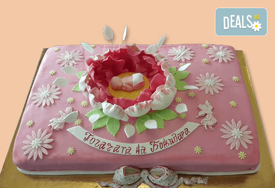 Честито бебе! Торта за изписване от родилния дом, за 1-ви рожден ден или за прощъпулник, специална оферта на Сладкарница Джорджо Джани - Снимка 26